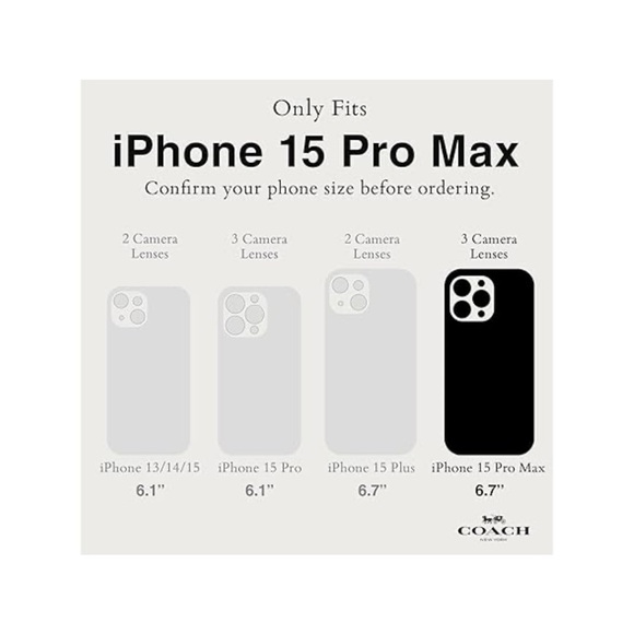 Coach Moody Floral iPhone 15 PRO MAX Case, Compatible with MagSafe- NIB - Picture 7 of 12